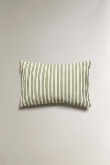 JUTE CUSHION COVER - Light blue by Zara - Image 0
