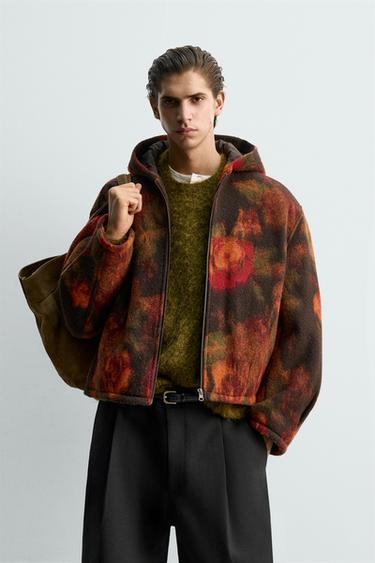BOXY FIT HOODIE JACKET - Multicoloured by Zara - Image 0