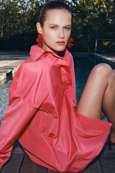 SHIRT WITH POCKETS - THE ITEM ZARA WOMAN - Pink by Zara