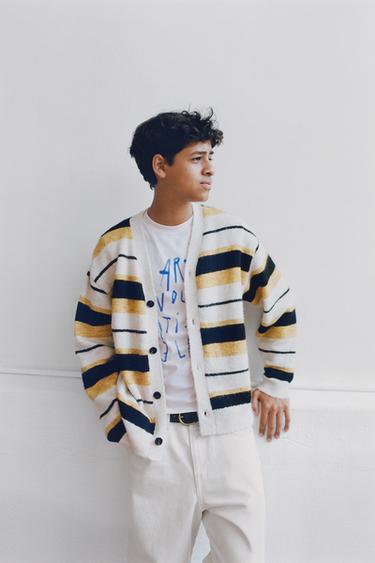 PRINTED T-SHIRT - Ecru by Zara