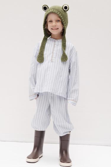 LIMITED EDITION STRIPED PYJAMA TROUSERS - striped by Zara