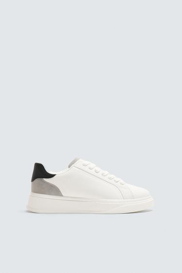 HEEL DETAIL TRAINERS - Black by Zara