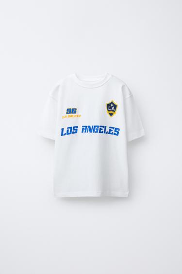 LOS ANGELES GALAXY MLS © T-SHIRT - Oyster-white by Zara