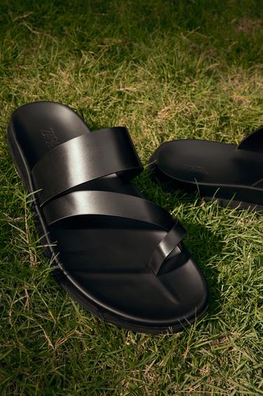 STRAPPY SANDALS - Black by Zara