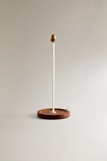 IRON AND WOOD KITCHEN ROLL HOLDER - Cream by Zara - Image 0