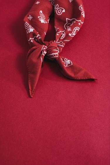 COWBOY BANDANA - Red by Zara