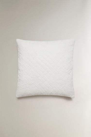 COTTON VOILE CUSHION COVER | KATHARINE POLE - White by Zara