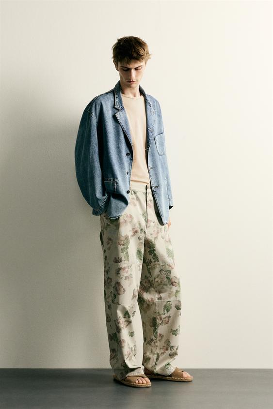 FLWR CRPNT PNT - washed green by Zara - Image 0
