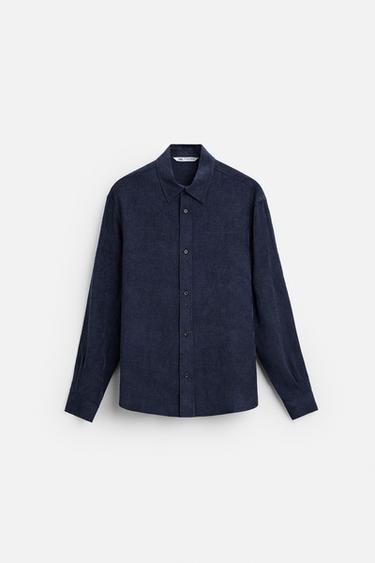 FLOWING SHIRT - Indigo by Zara