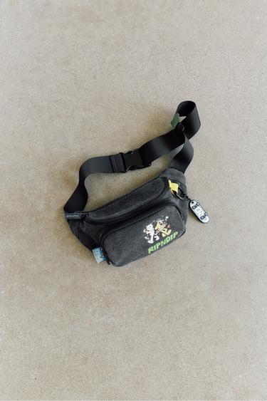 RIPNDIP © X ZARA KIDS BELT BAG - Grey by Zara