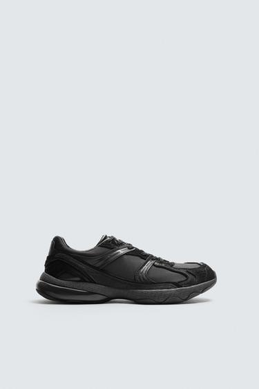 MONOCHROME TRAINERS - Black by Zara