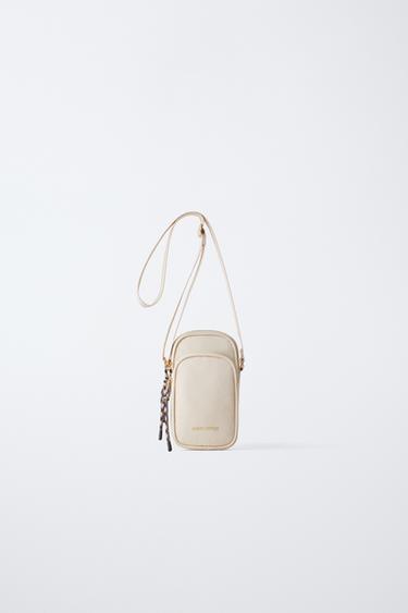 BASIC MOBILE PHONE CASE - Ecru White by Zara - Image 0