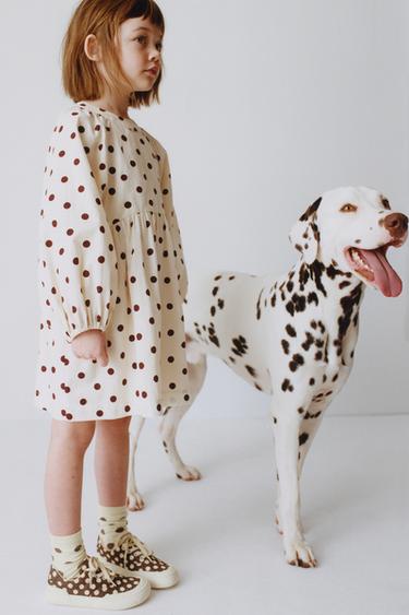 POLKA DOT SNEAKERS - Brown by Zara