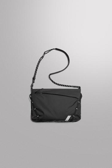 FOLDABLE SPORTS CROSSBODY BAG - Black by Zara