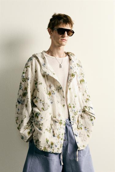 FLWR PRK CTTN LNN - Printed by Zara