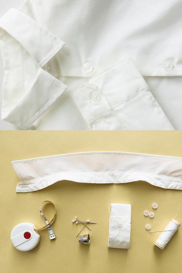 SUPER STRETCH COMFORT SUIT SHIRT - White by Zara