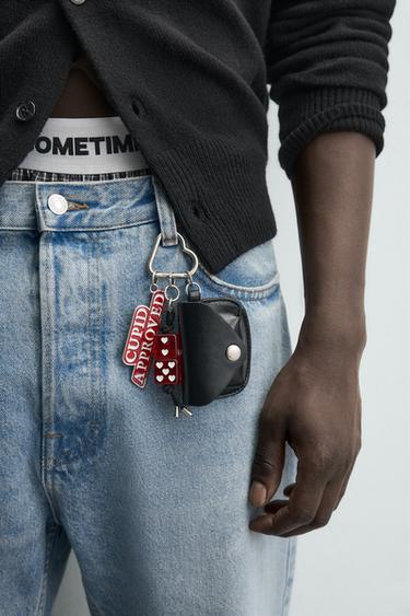 MULTI-CHARM KEY RING - Multicoloured by Zara