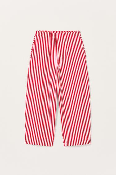 LIMITED EDITION STRIPED BALLOON TROUSERS - striped by Zara