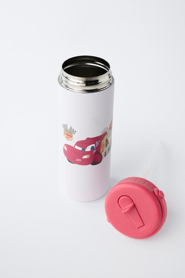 CARS LIGHTNING MCQUEEN © DISNEY/PIXAR 600ML STEEL BOTTLE - Red by Zara