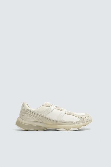 MONOCHROME TRAINERS - White by Zara