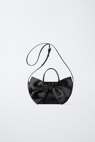 OVERSIZED BOW BAG - Black by Zara - Image 0