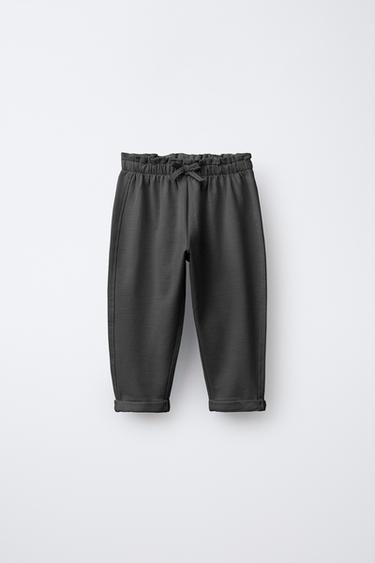 BAGGY TROUSERS - Anthracite grey by Zara