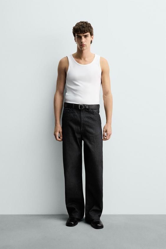 BASIC RIBBED TANK TOP - White by Zara - Image 0