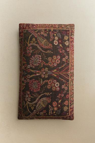 BIRD CUSHION COVER - Blue by Zara