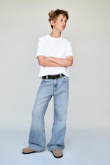 FLARED JEANS - Blue by Zara