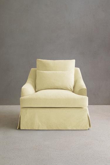 ARMCHAIR 01 - Light yellow by Zara