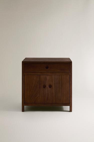 ELM WOOD STORAGE UNIT - Brown by Zara