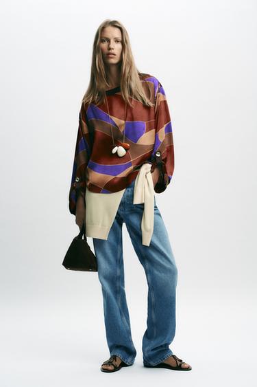 PRINTED SATIN SHIRT - Multicoloured by Zara - Image 0