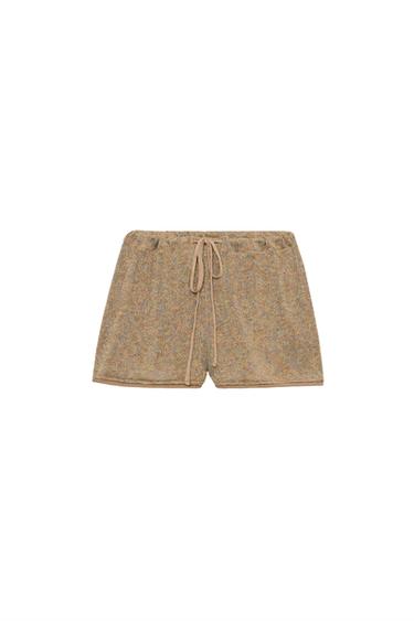 RUSTIC SHORTS - Beige by Zara
