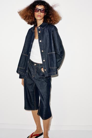 Z1975 DENIM JACKET SET - Blue by Zara