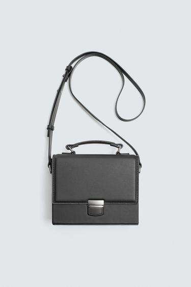 BOX CROSSBODY BAG - Black by Zara