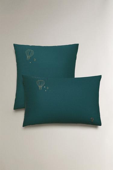 CHILDREN'S BALLOON PILLOWCASE - Navy blue by Zara