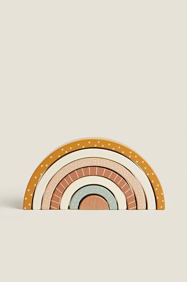 CHILDREN'S TOY RAINBOW BLOCKS - Multicoloured by Zara - Image 0