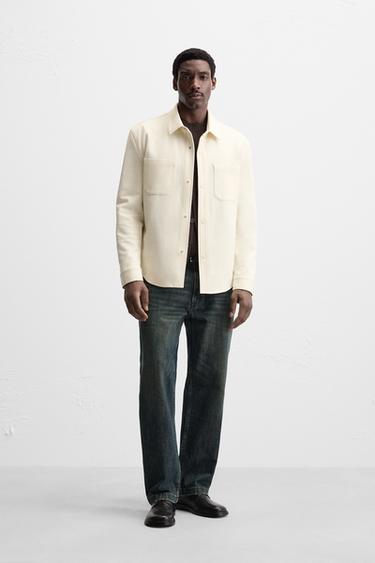 EASY CARE TEXTURED SHIRT - Mid-ecru by Zara - Image 0