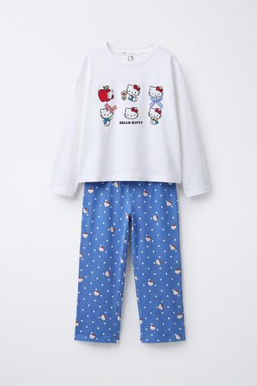 6-14 YEARS/ HELLO KITTY © SANRIO PYJAMAS - Blue by Zara