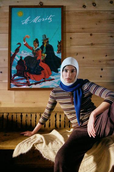 STRIPED KNIT JUMPER - Multicoloured by Zara