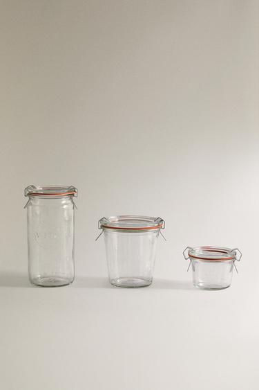 WECK JAR WITH AIRTIGHT LID - Transparent by Zara