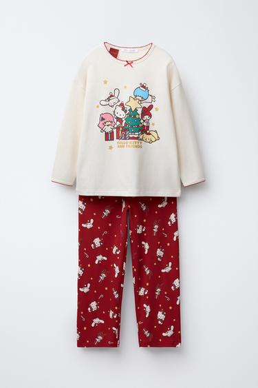 AGES 6-14 / HELLO KITTY AND FRIENDS © SANRIO PYJAMAS - Red by Zara