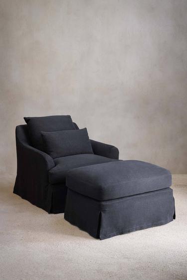 FOOTSTOOL 01 - Midnight blue by Zara - Image 0