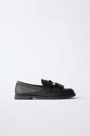 TASSEL LOAFERS - Black by Zara