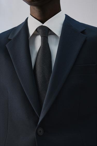 COMFORT SUIT BLAZER - Navy blue by Zara