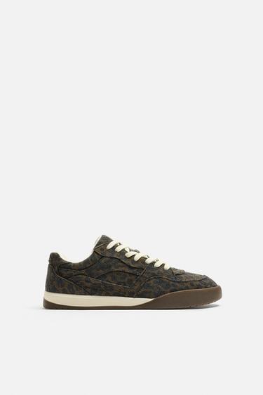ANIMAL PRINT TRAINERS - Multicoloured by Zara