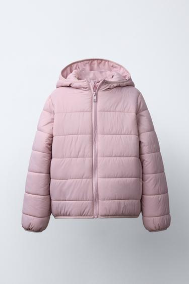 ULTRALIGHT HOODED JACKET - Chalk pink by Zara - Image 0