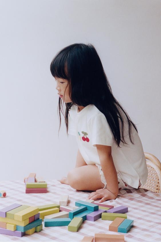 1 1/2-6 YEARS/ CROCHET FRUIT PYJAMAS - Ecru by Zara - Image 0