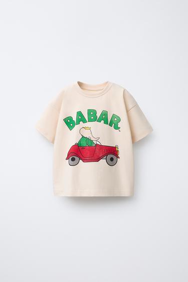 BABAR™ PRINT T-SHIRT - Light beige by Zara