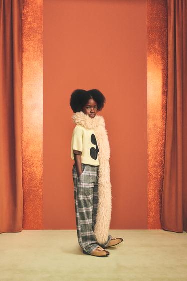 MICKEY MOUSE KNIT T-SHIRT HARRY LAMBERT FOR ZARA X DISNEY - Yellow by Zara